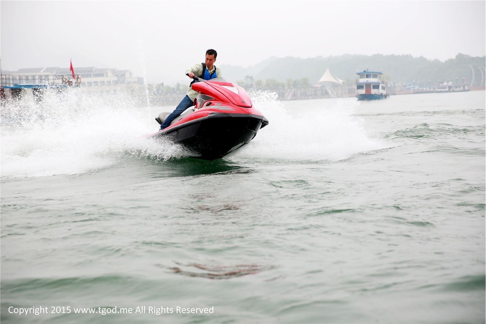 [tgod push goddess] on May 8, 2015, goddess drives to Jiujiang Lushan Xihai